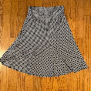 Max Studio Black and White Skirt Womens Size S
